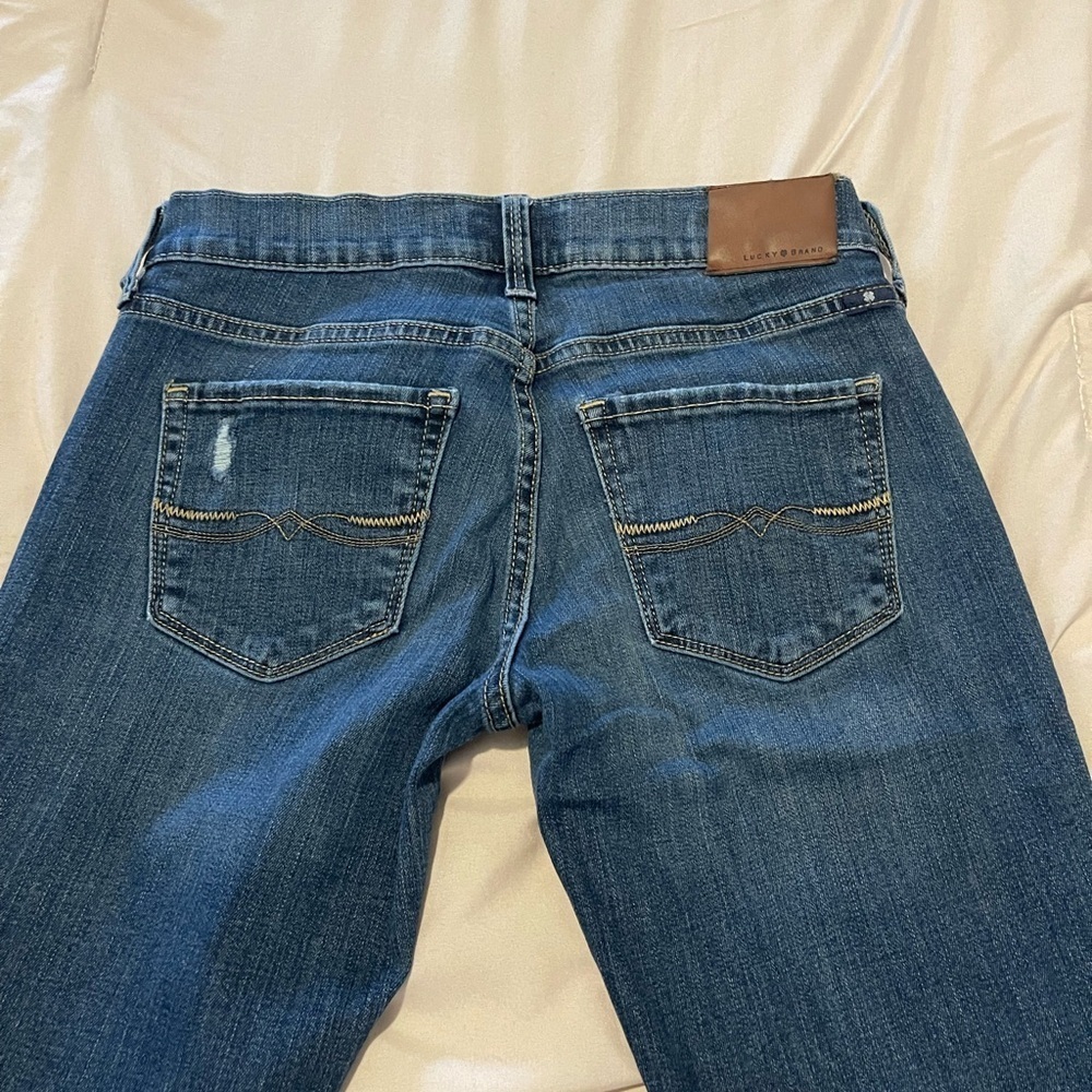 Lucky Brand Charlie Ankle Blue Women's Jeans Size 24 - Picture 5 of 6
